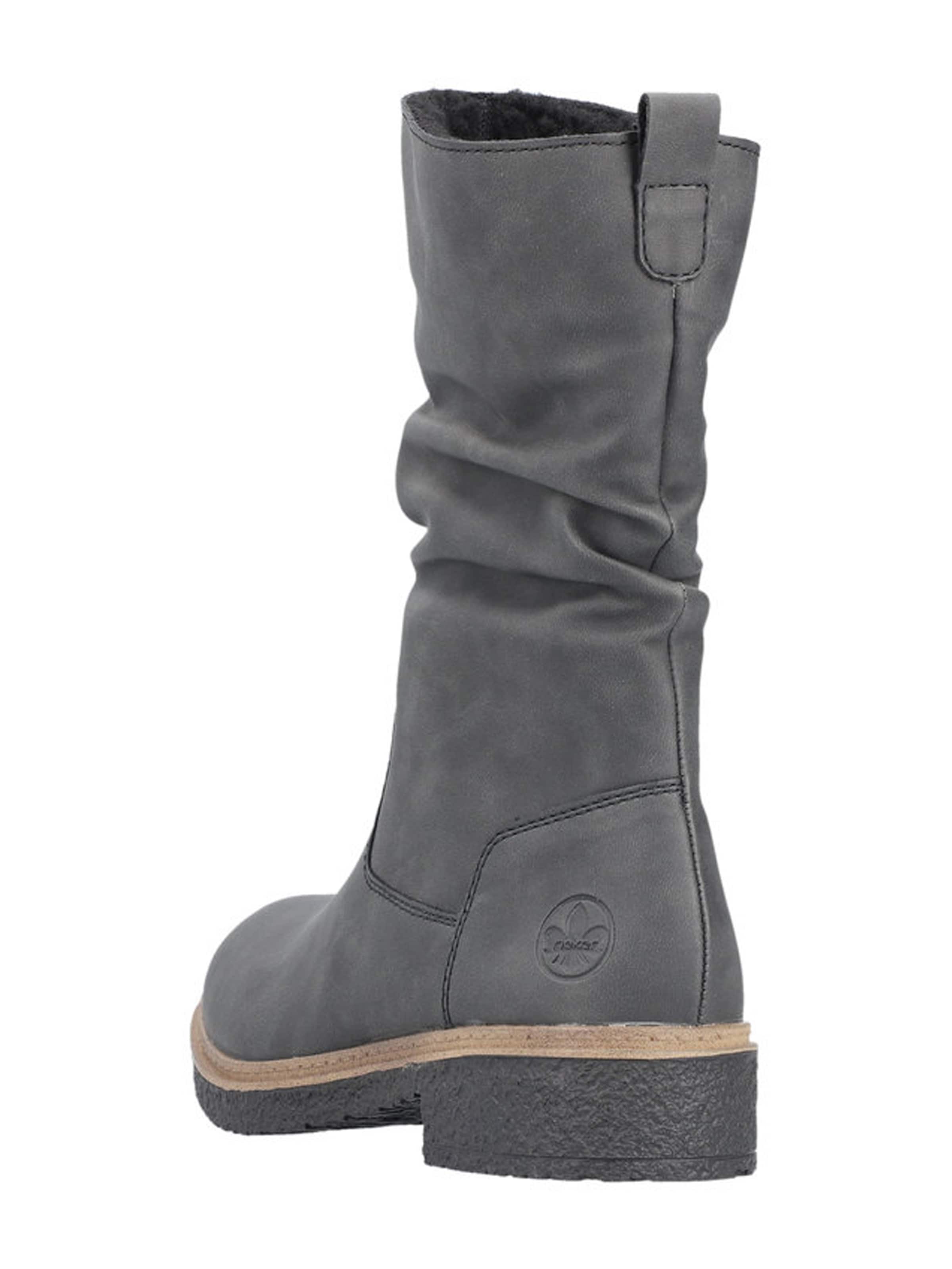 Bottes Rieker en gris