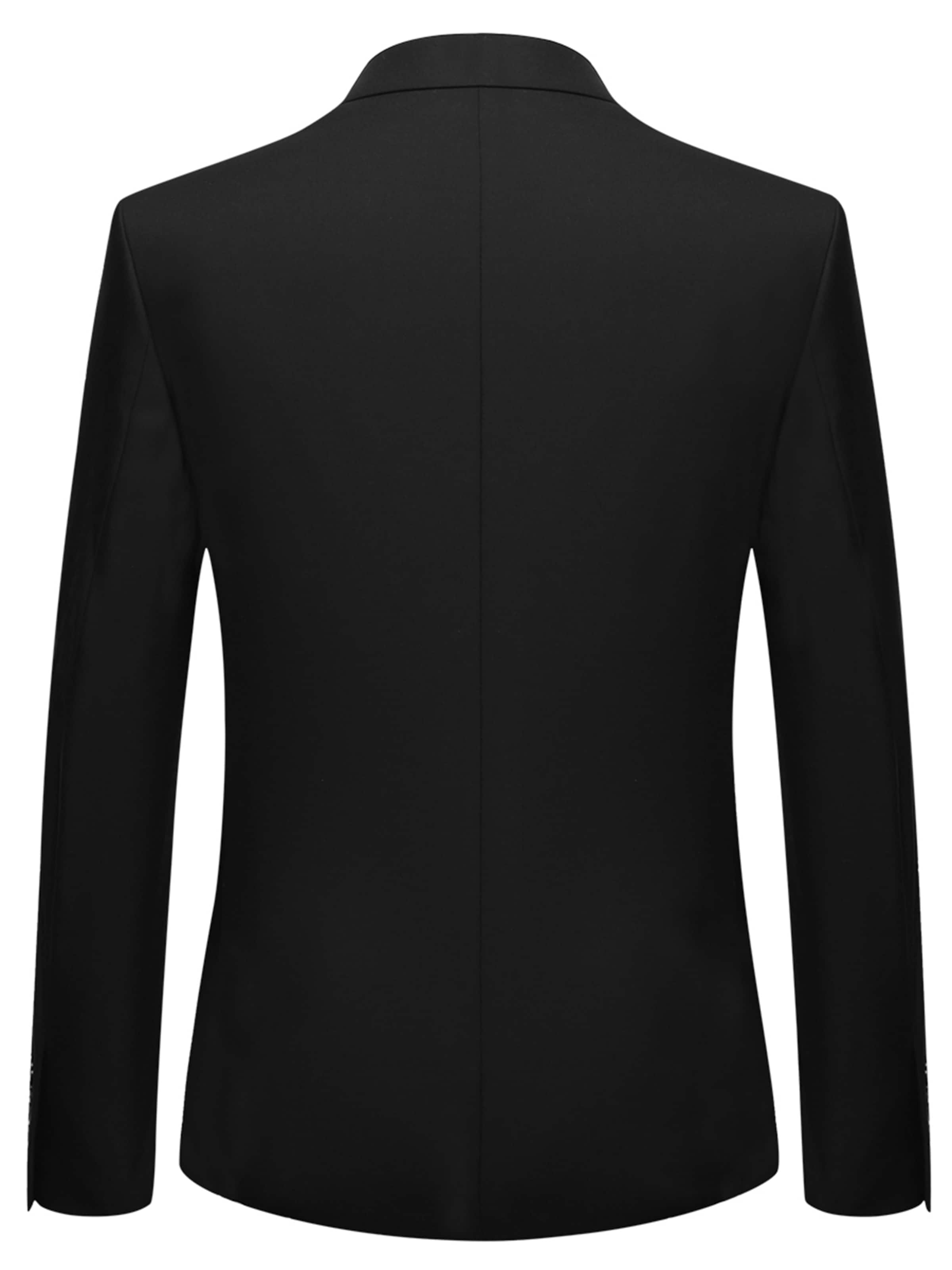Youthup Slim fit Suit Jacket in Black