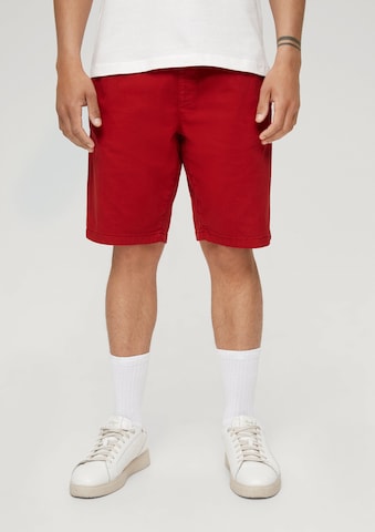 s.Oliver Regular Shorts in Rot: predná strana