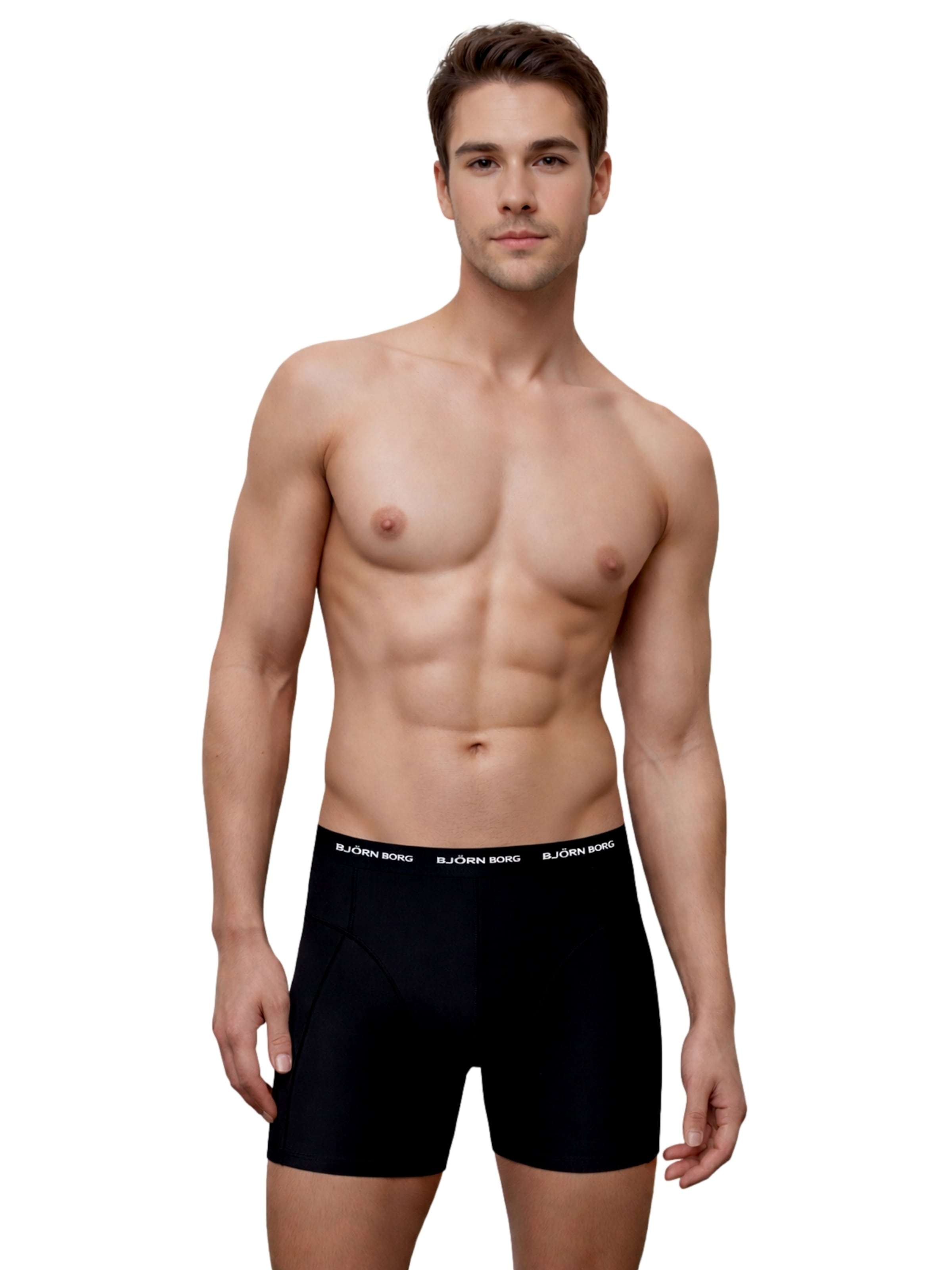 BJÖRN BORG Boksershorts i sort: forside