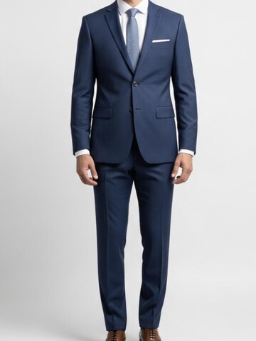 Keskin Collection Skinny Anzug 'Anzug 2 teilig Slim Fit viele Farben' in Blau