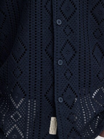 BLEND Regular fit Button Up Shirt 'BHAkon' in Blue