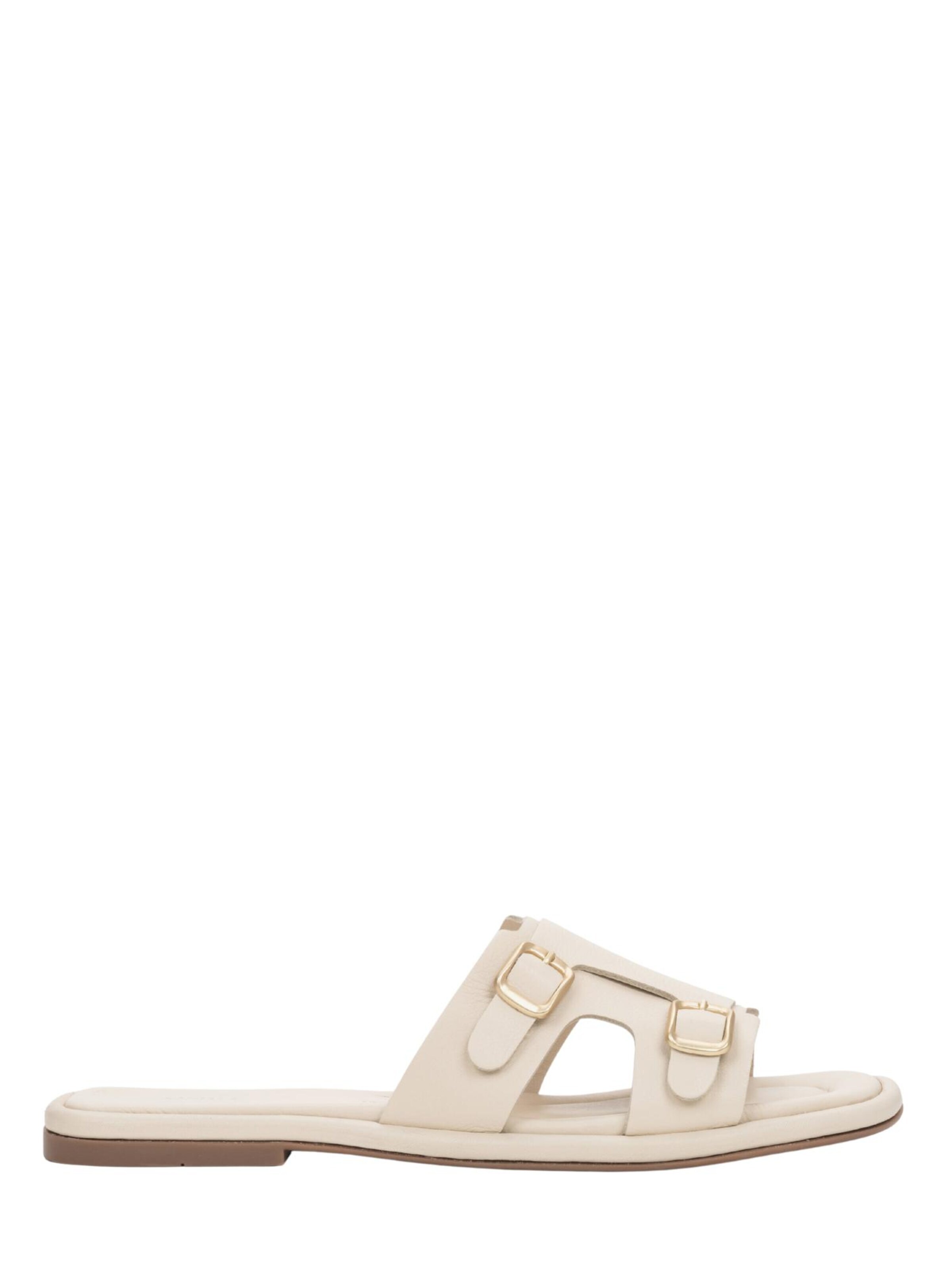Estro Pantolette '026-29653'‌‌‌‌‌‌‌‌‌ in Beige: Vorderseite