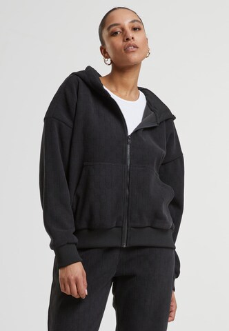 Giacca di felpa di Urban Classics in nero: frontale