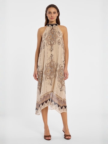 Ana Alcazar Jurk 'Deani' in Beige