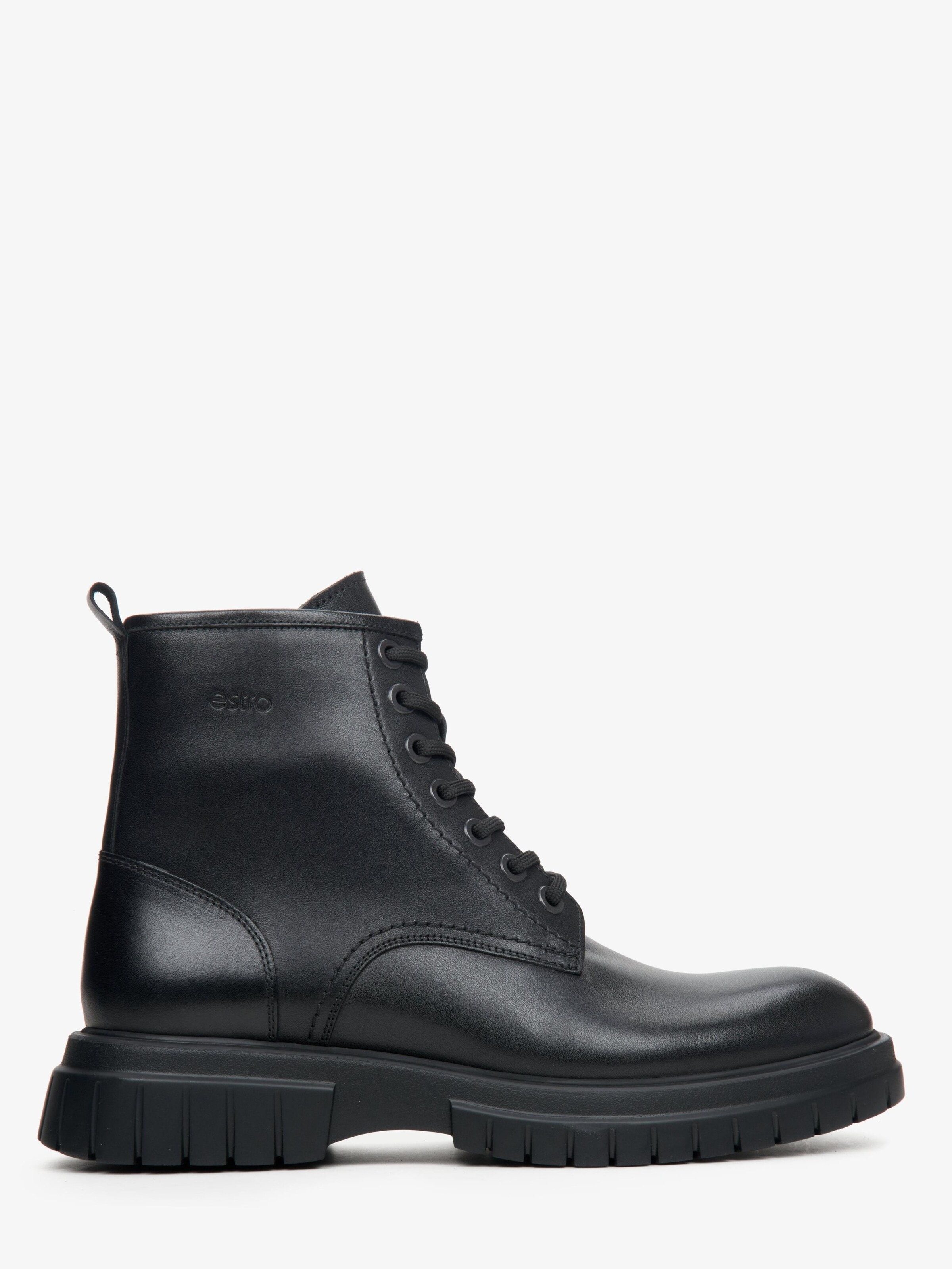 Estro Boot '5027' i svart: framsida