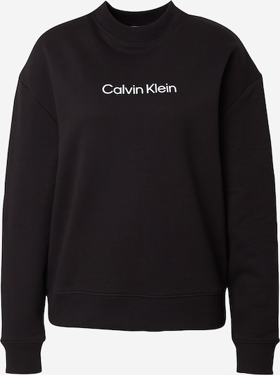 Calvin Klein Sweat-shirt 'Hero' en noir / blanc, Vue avec produit