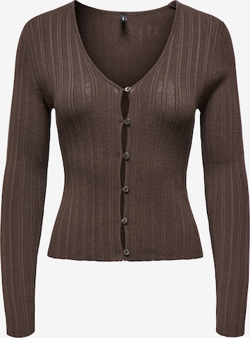 Cardigan ONLY en marron : devant