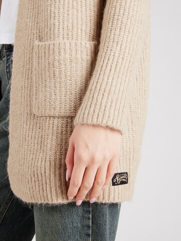 Superdry Cardigan 'Essential' i beige