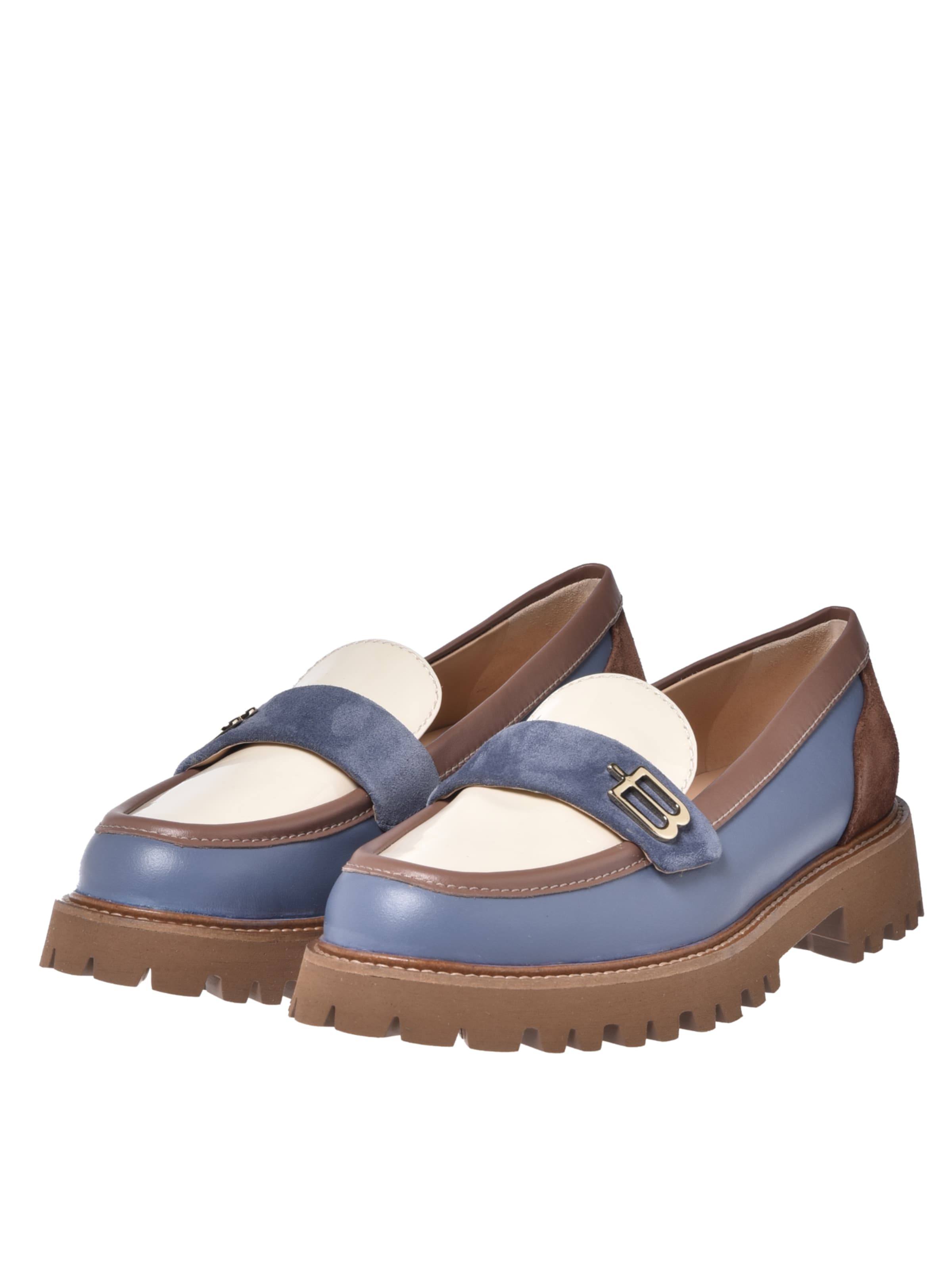 BALDININI Slip-ons in Blue