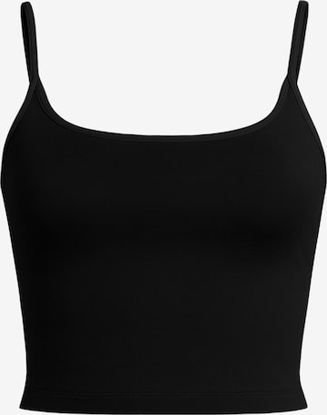 Justever Bustier Sport bh in Zwart: voorkant