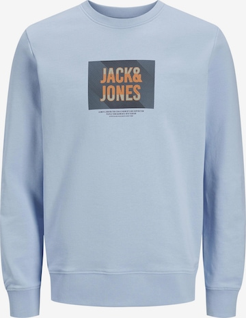 JACK & JONES Sweatshirt 'JJHudson' in Blue: front
