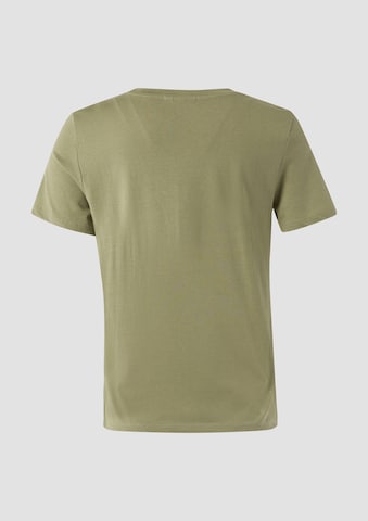 QS T-Shirt in Grün: Rückseite