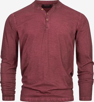 INDICODE JEANS Shirt ' Kilsone ' in Rot: Vorderseite