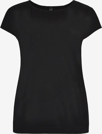 T-shirt YOEK en noir : devant