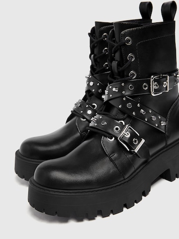 Pull&Bear Ankle boots in Black