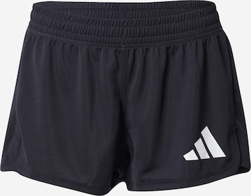 ADIDAS PERFORMANCE Regular Sportshorts 'Pacer 3-Bar ' in Schwarz: predná strana