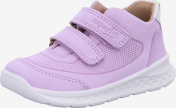 SUPERFIT First-Step Shoes 'BREEZE' in Purple: front