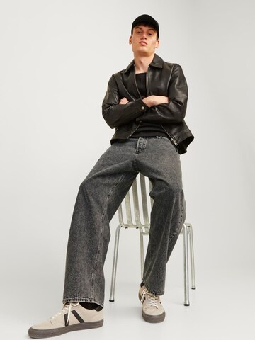 JACK & JONES Regular Jeans 'ALEX' in Schwarz