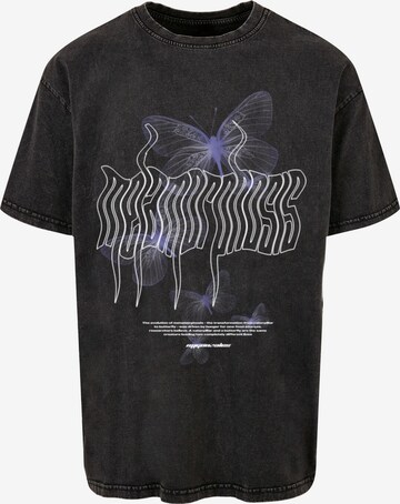 MJ Gonzales Shirt 'METAMORPHOSE V.5' in Black: front