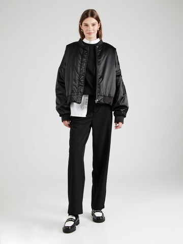 UNITED COLORS OF BENETTON Loosefit Hose in Schwarz