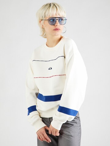 ELLESSE Sweatshirt 'Ida' in White: front