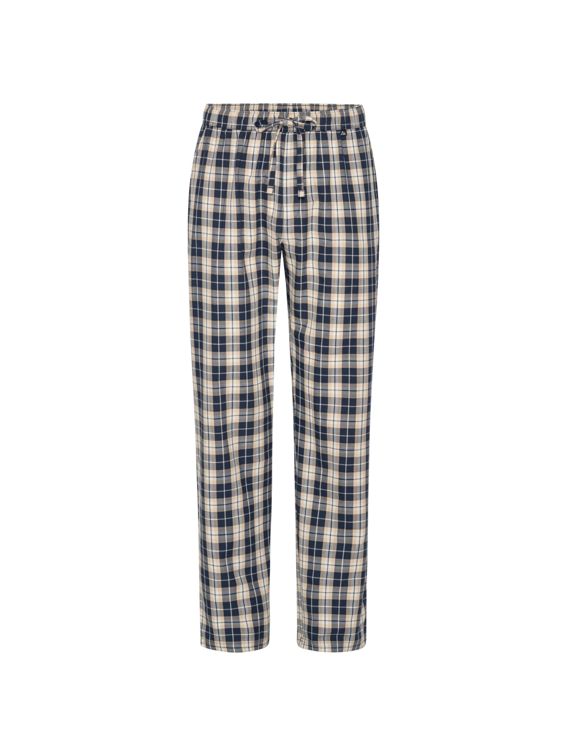 DANISH ENDURANCE Pyjamasbukser 'Pyjama ' i brun: forside