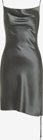 fainaKoktel haljina - siva boja: prednji dio