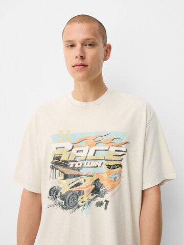 T-Shirt Bershka en gris