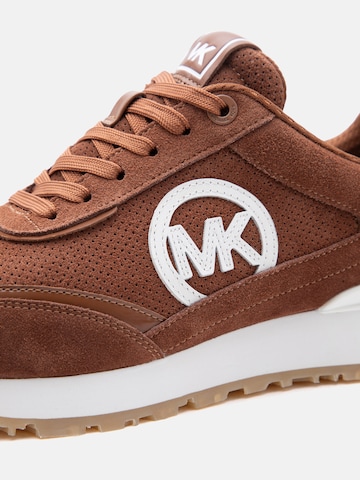 MICHAEL Michael Kors Rövid szárú sportcipők 'NOVA' - barna