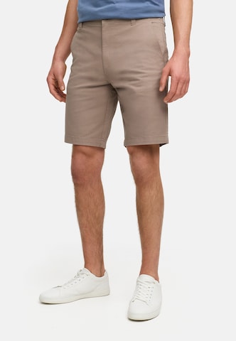 Kronstadt Regular Chino trousers 'Allen' in Brown
