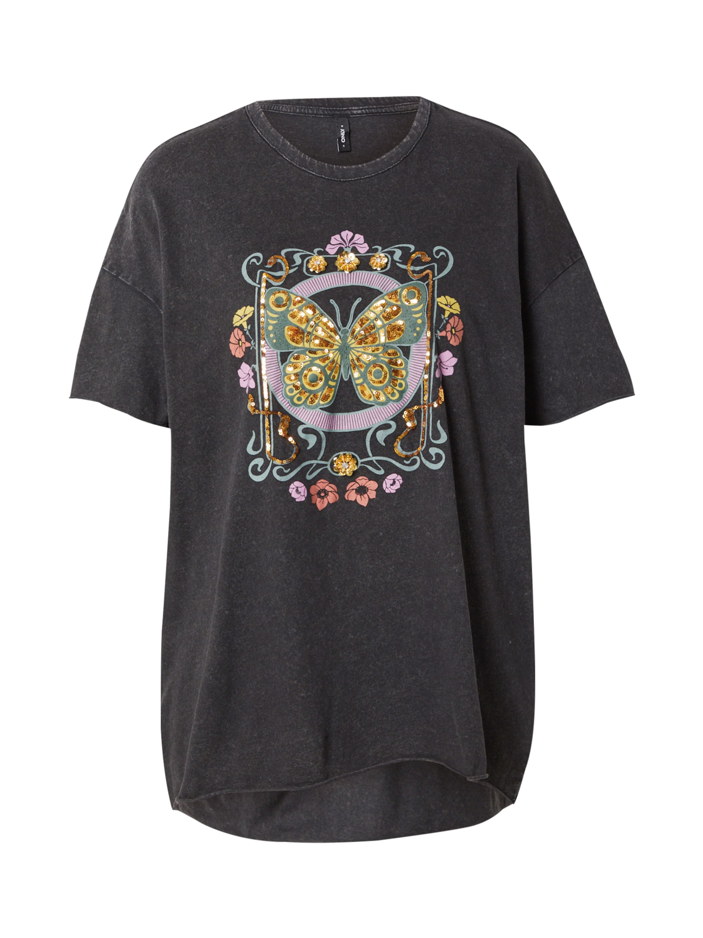 ONLY Shirt 'ONLLUCY LUX' in Black: front