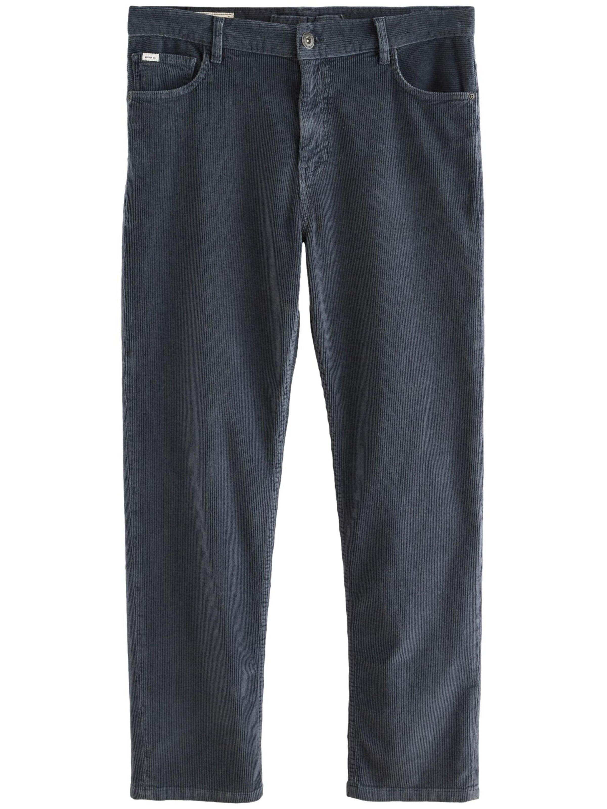 Next Regular Trousers in Blue: front