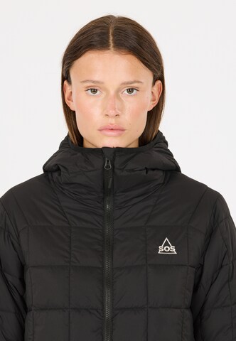 SOS Outdoor Jacket 'Haumea' in Black