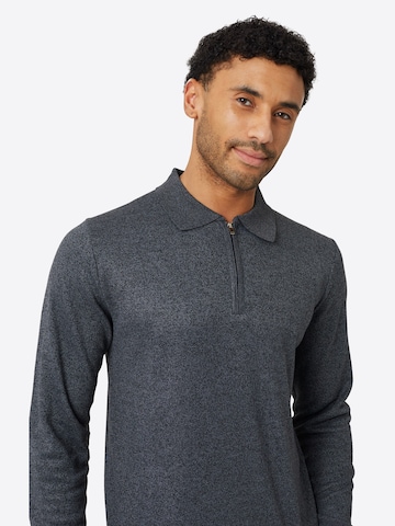 BRAVE SOUL Shirt in Grau