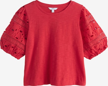 T-shirt Next en rouge : devant