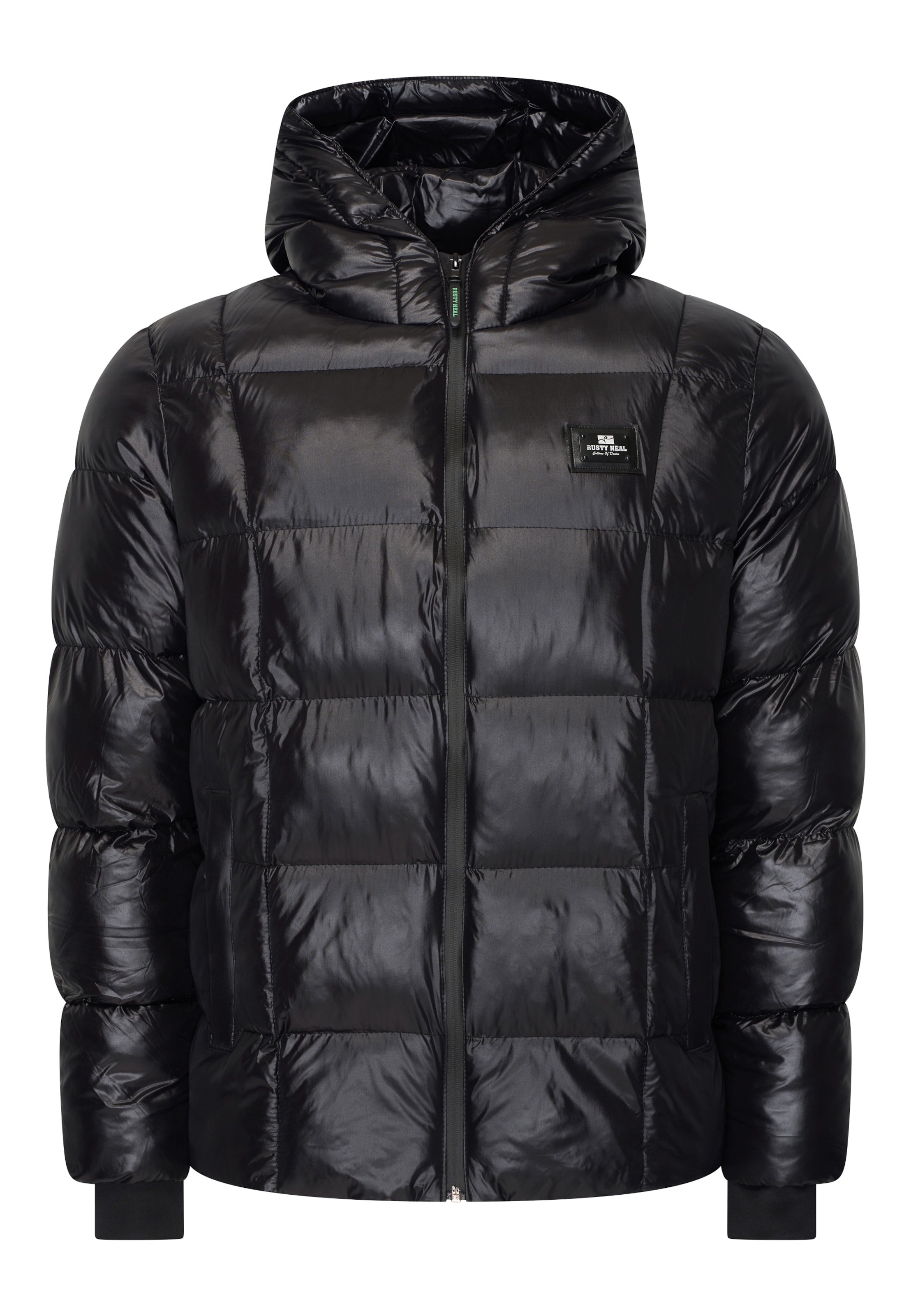Rusty Neal Steppjacke in S in schwarz, Produktansicht