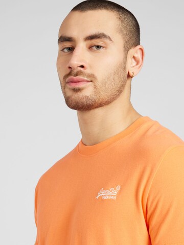 Superdry Majica 'Essential' | oranžna barva