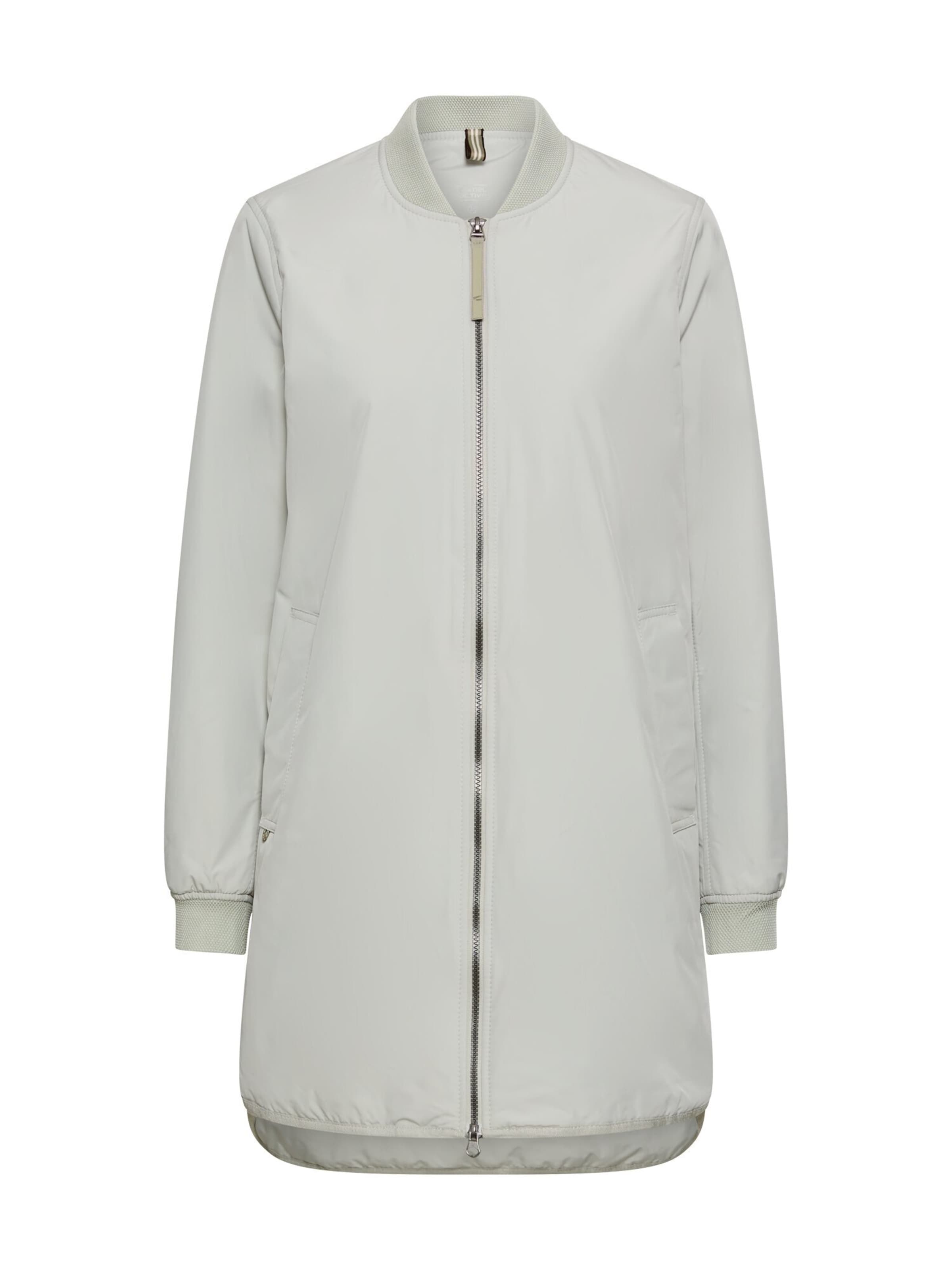 CAMEL ACTIVE Mantel mit 2-Wege-Reißverschluss in Grau: Vorderseite