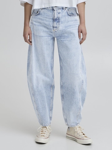 Effilé Jean Ball en bleu : devant