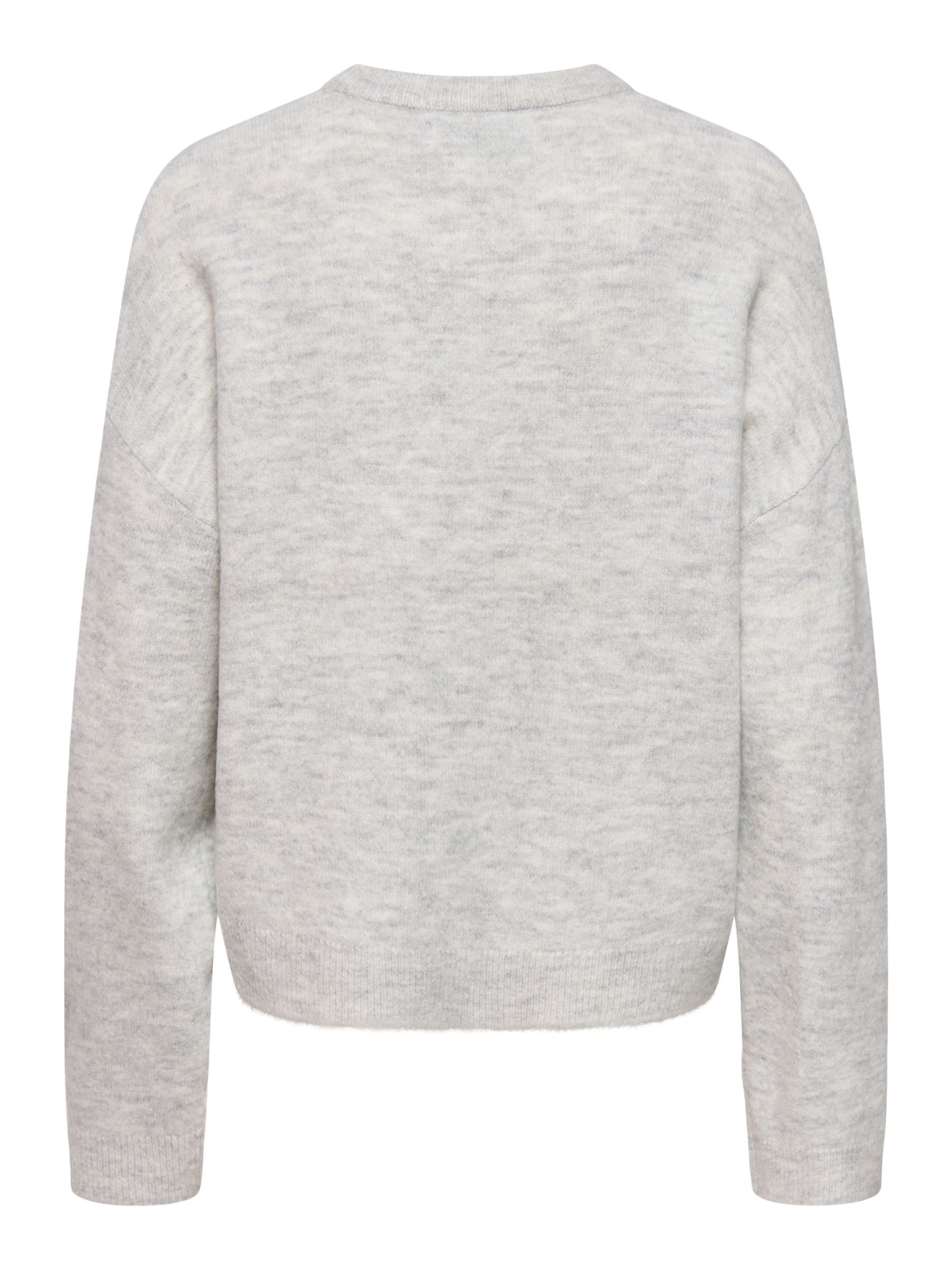 ONLY Pullover 'ONLSimoni' in Grau