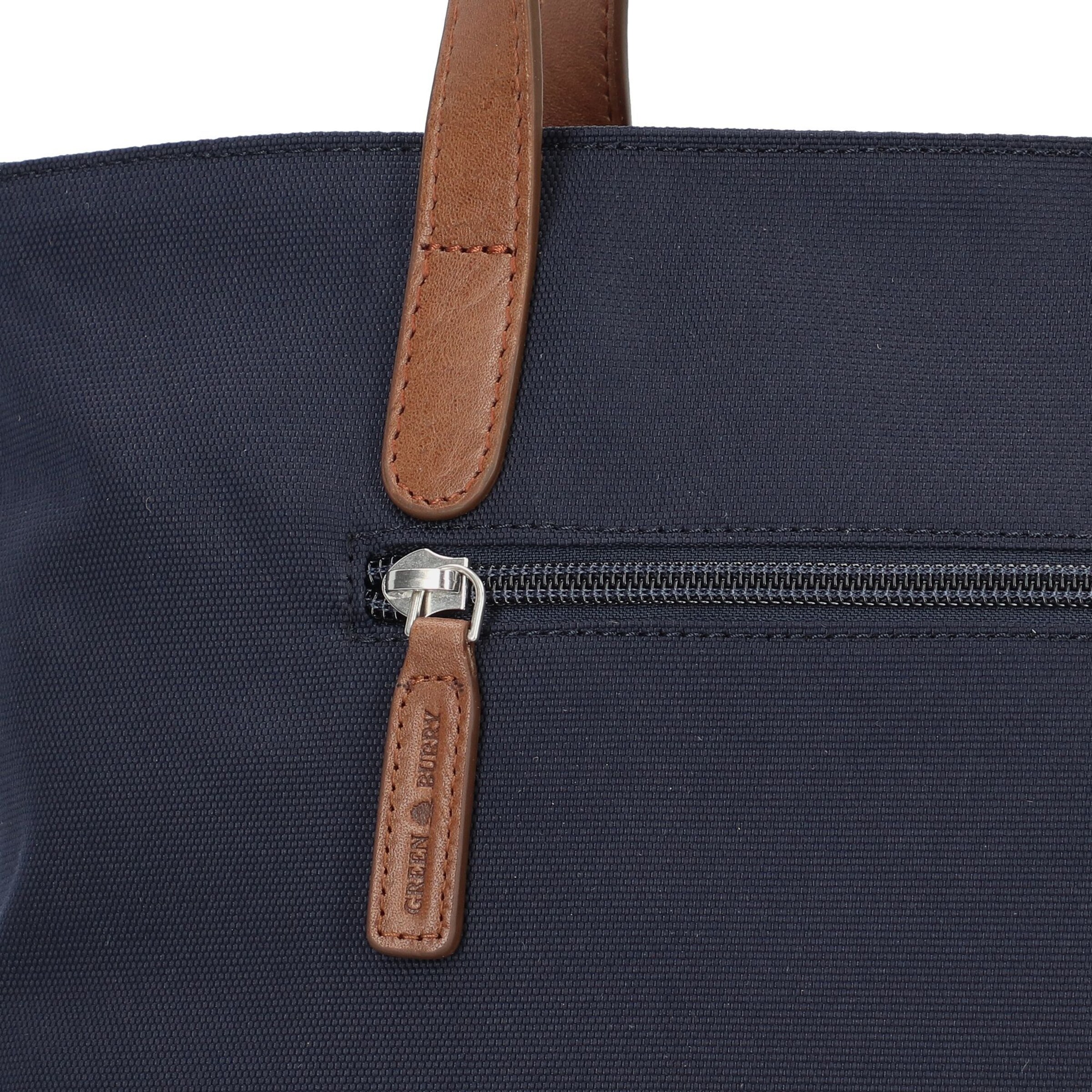 GREENBURRY Shopper 'Diana' in Blauw