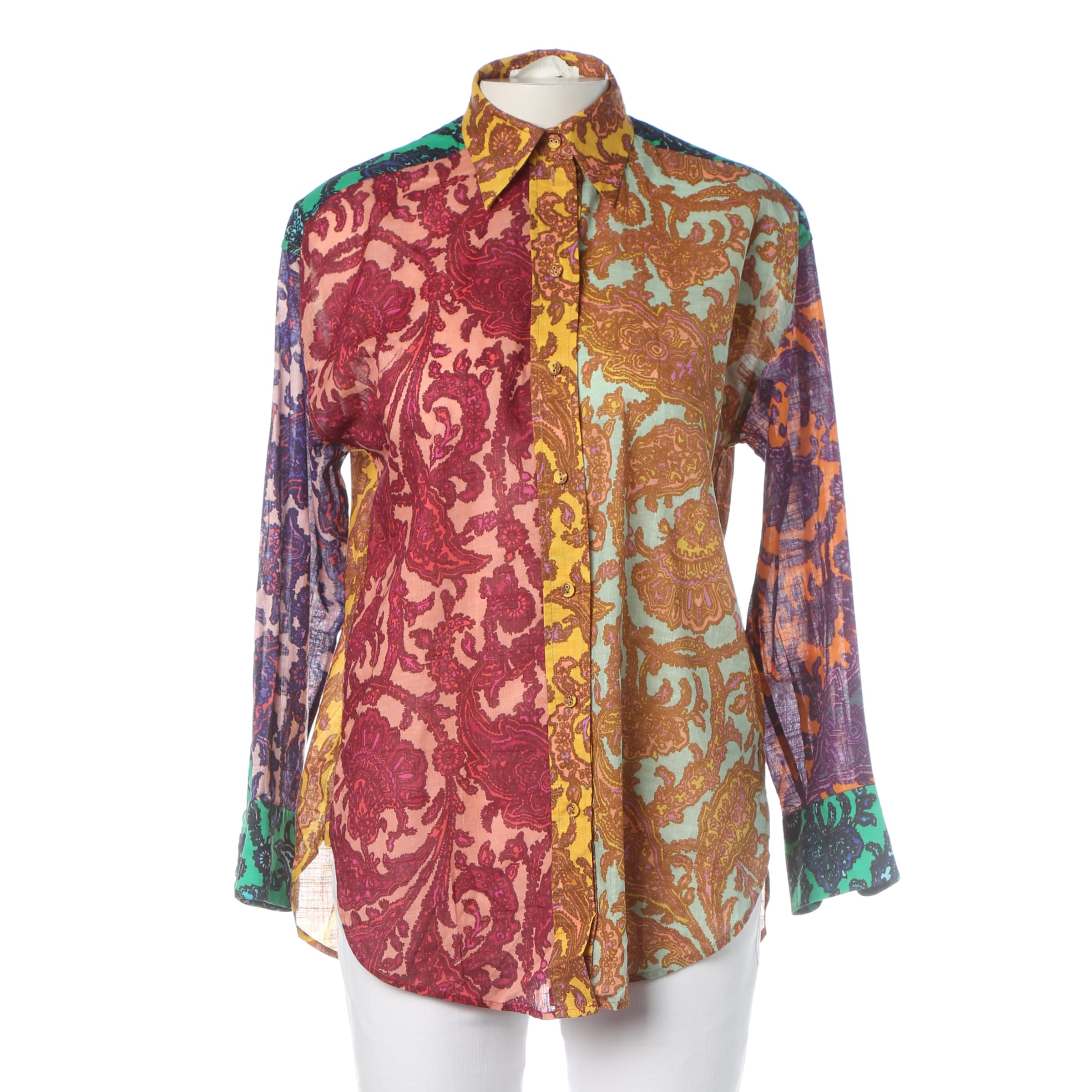Zimmermann Bluse / Tunika XS in Mischfarben: Vorderseite