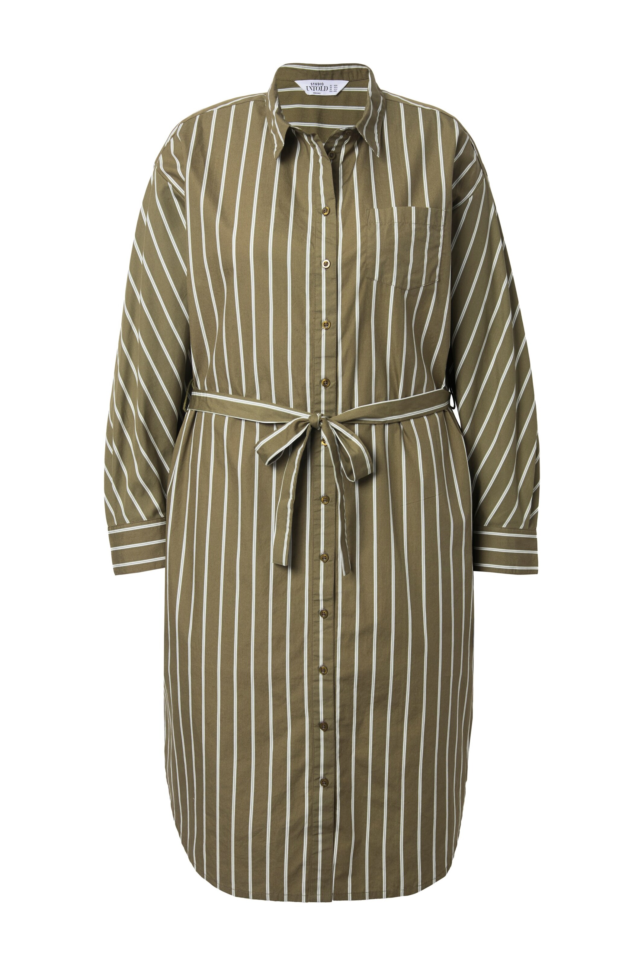 Studio Untold Blusenkleid in Grün: Vorderseite