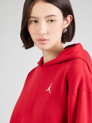 Felpa 'BRKLN' di Jordan in rosso