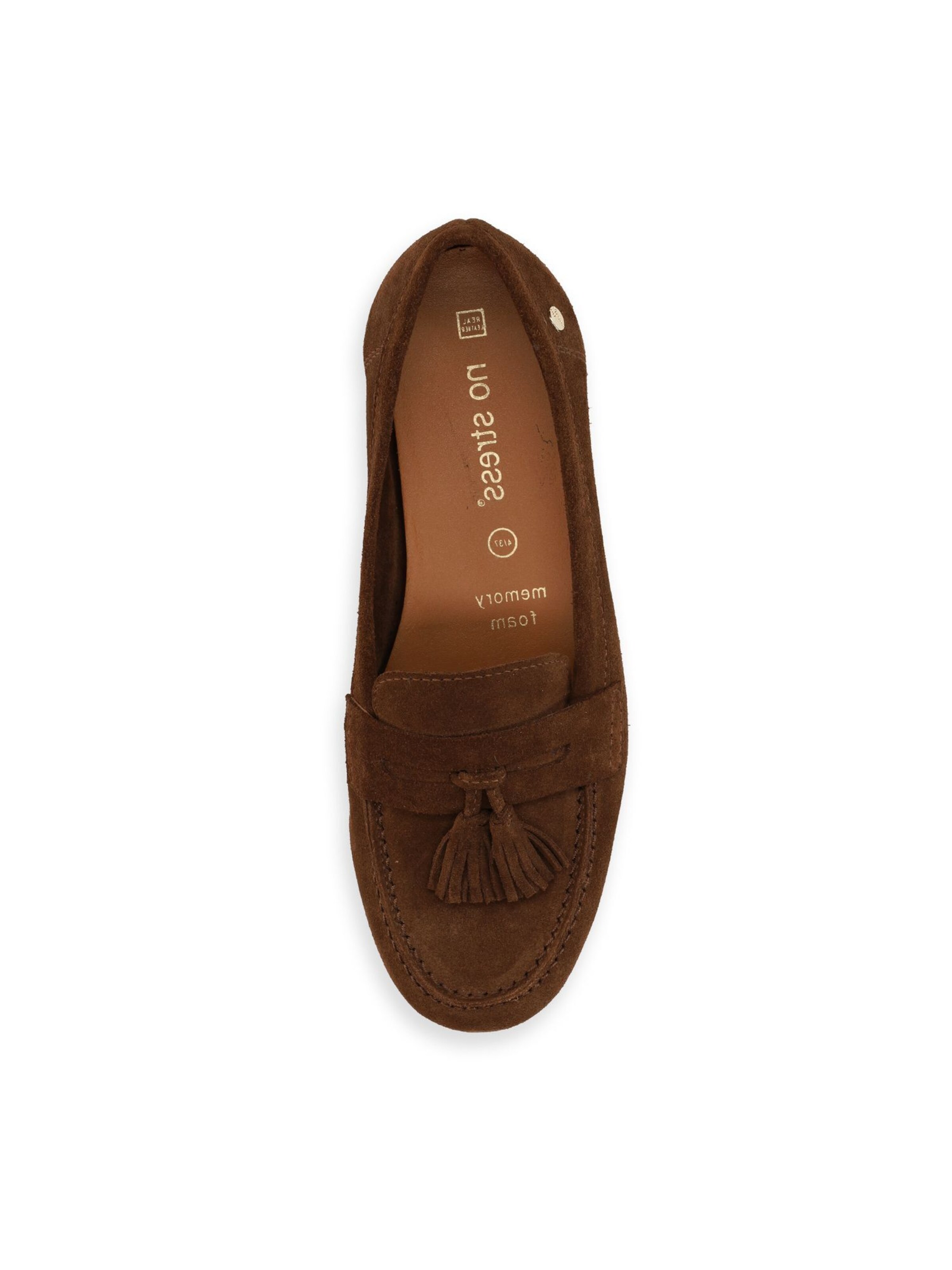 Mocassin no stress en marron
