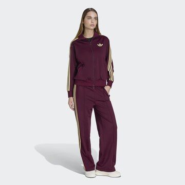 Loosefit Pantalon 'Firebird' ADIDAS ORIGINALS en rouge