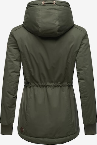 Ragwear Weatherproof jacket 'Danka' in Green