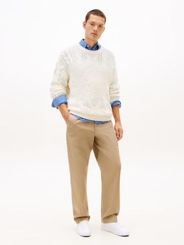 TOMMY HILFIGERNiske tenisice 'HARLEM STREET' - bijela boja