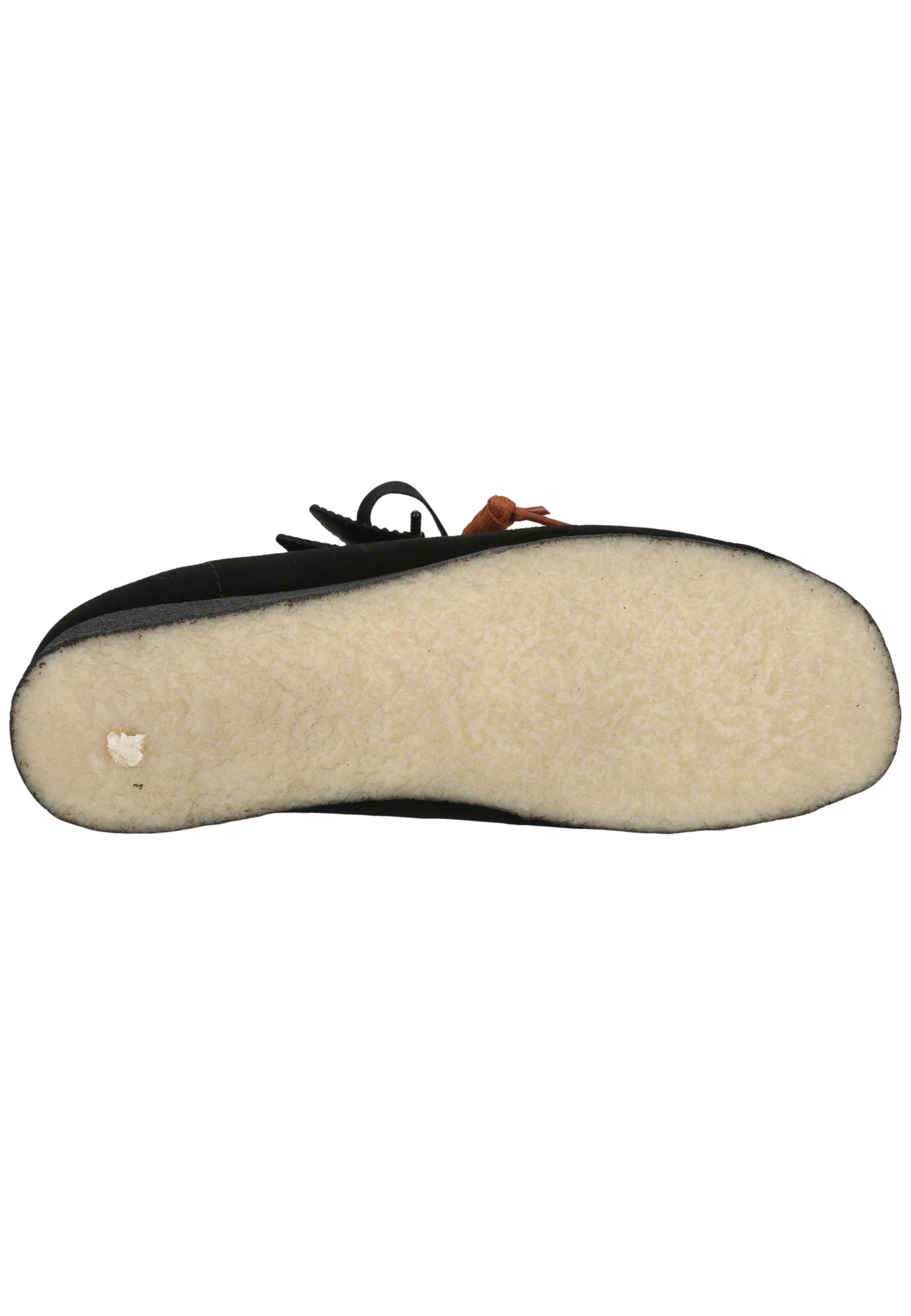 CLARKS Schnürschuhe 'Wallabee Boot' in Schwarz